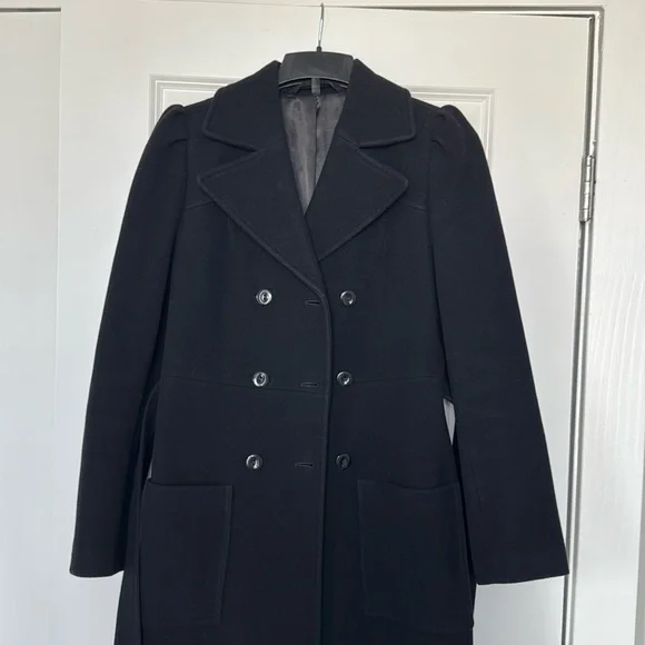 & Other Stories Double Breasted Wool Coat - Picture 4 of 9